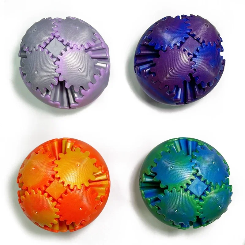 3D Printing Gears - 3D Printed Gear Ball Fidget Toy