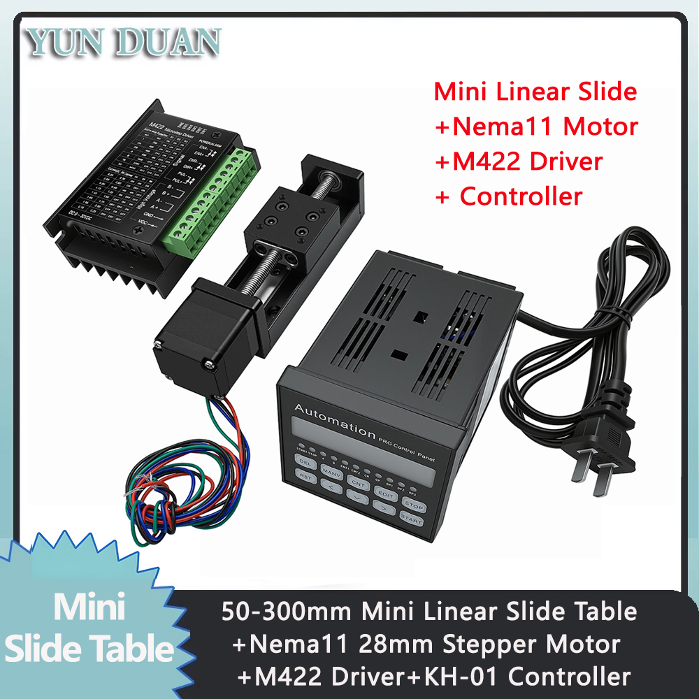 Linear Guide Rail - T-type Sliding Table Rail Linear 50-300mm