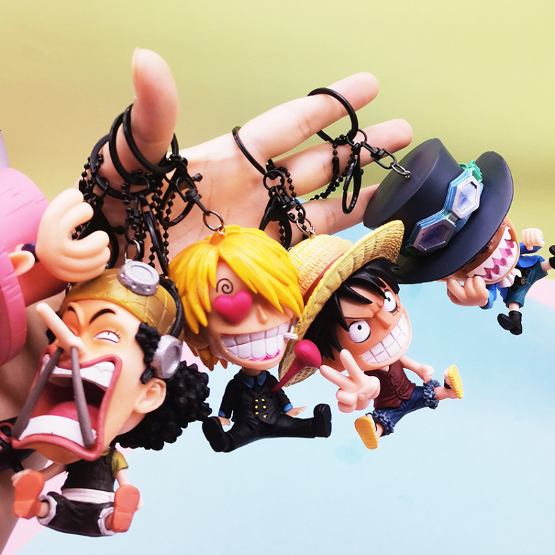3D Printing Luffy - One Piece Anime Keychain, Luffy Sanji