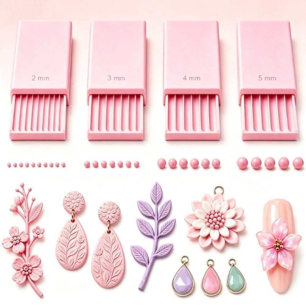 3D Printing Clay - 4Pcs 2-5mm Clay Gel Ball Maker