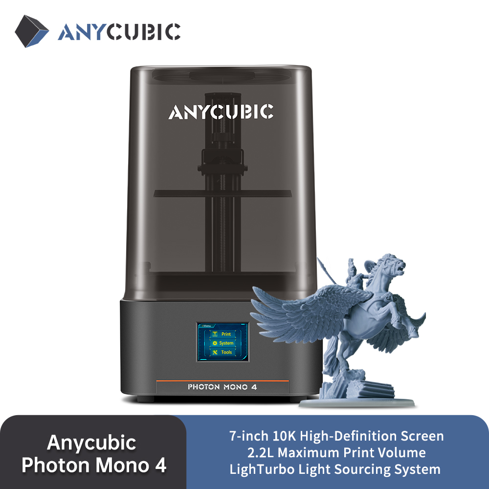 3D Printing Uv Sensitive Resin - ANYCUBIC Photon Mono 4 AE Version