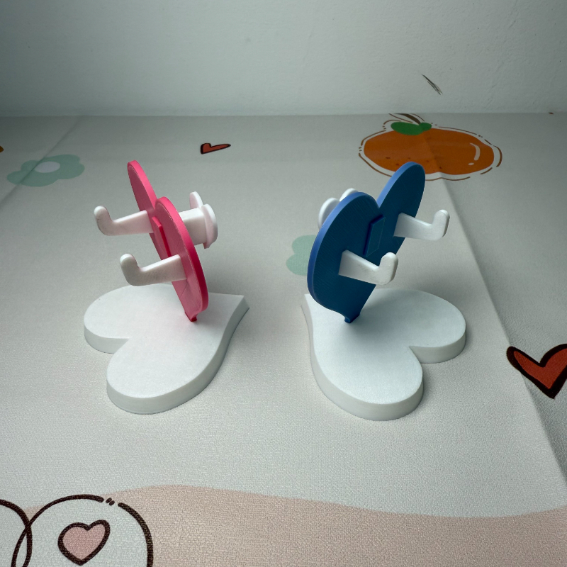 3D Printing Glasses Frames - 1PC 3D Printed Heart-Shaped Glasses Frame