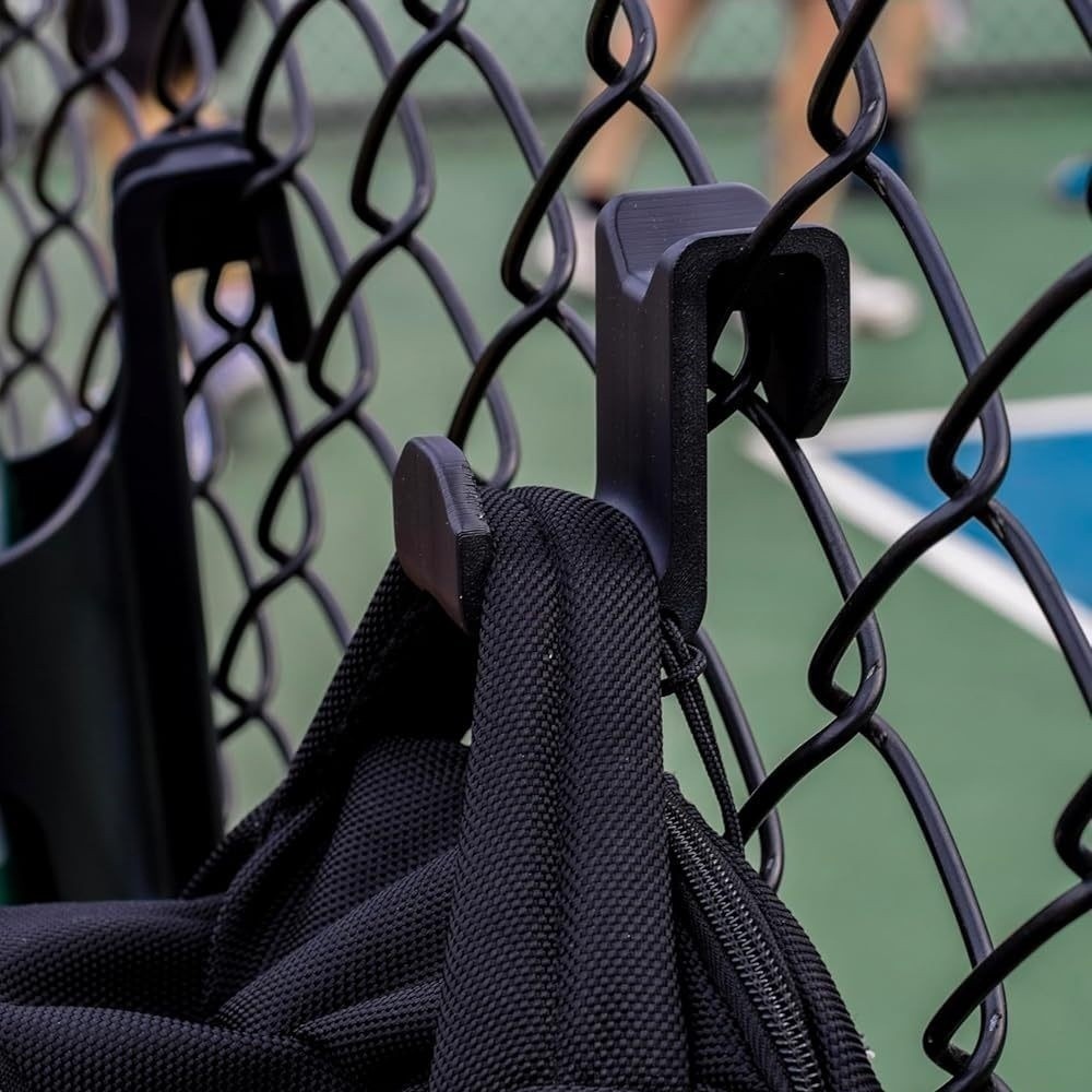 3D Printing Link - Heavy-Duty Chain Link Fence Hook Black