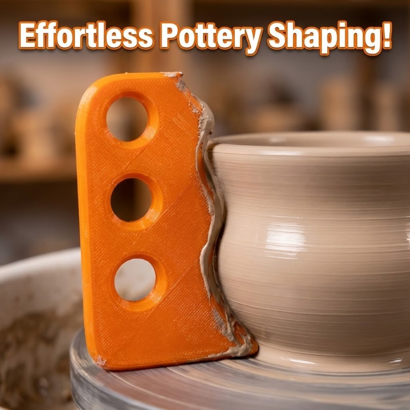 3D Print Pottery Rib Tool Prof - 3D Printing Clay ulasan dan harga
