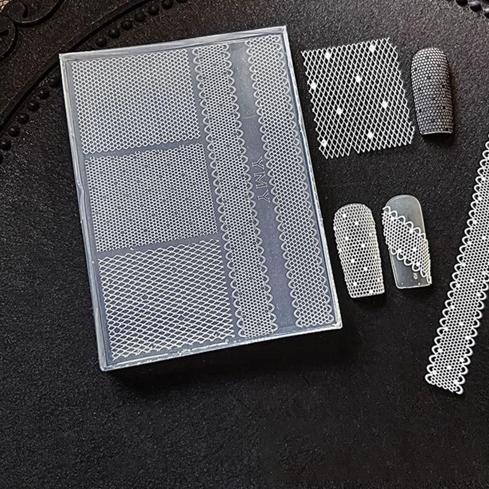Silicone Lace Nail Art Stencil - 3D Printing Templates Free ulasan dan harga