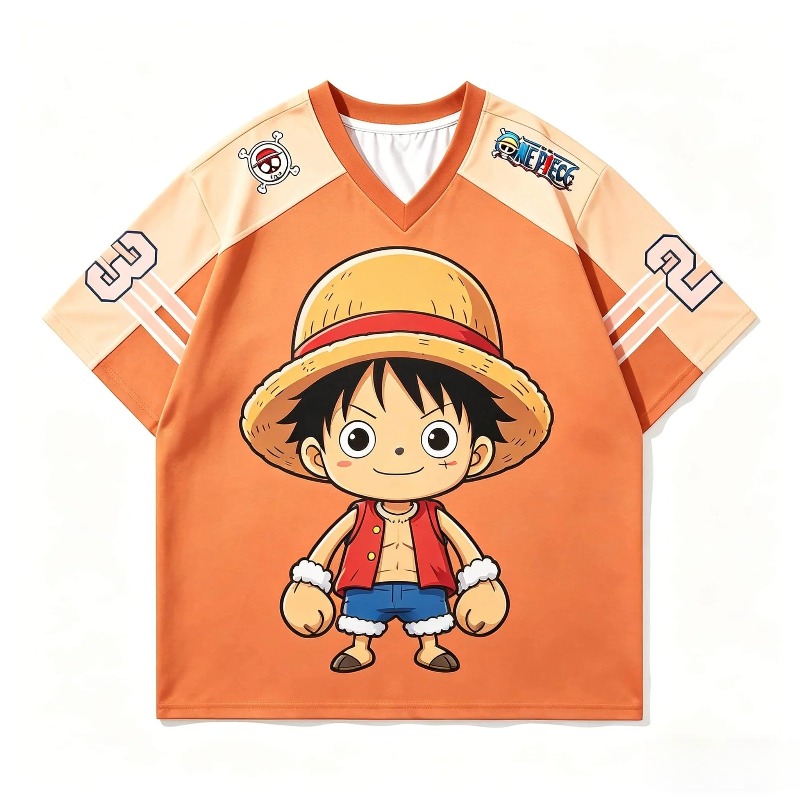 One Piece Summer New Chibi Luf - 3D Printing Luffy ulasan dan harga