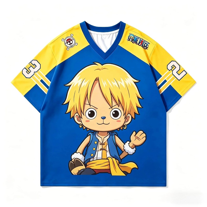 One Piece Summer New Chibi Luf - 3D Printing Luffy ulasan dan harga