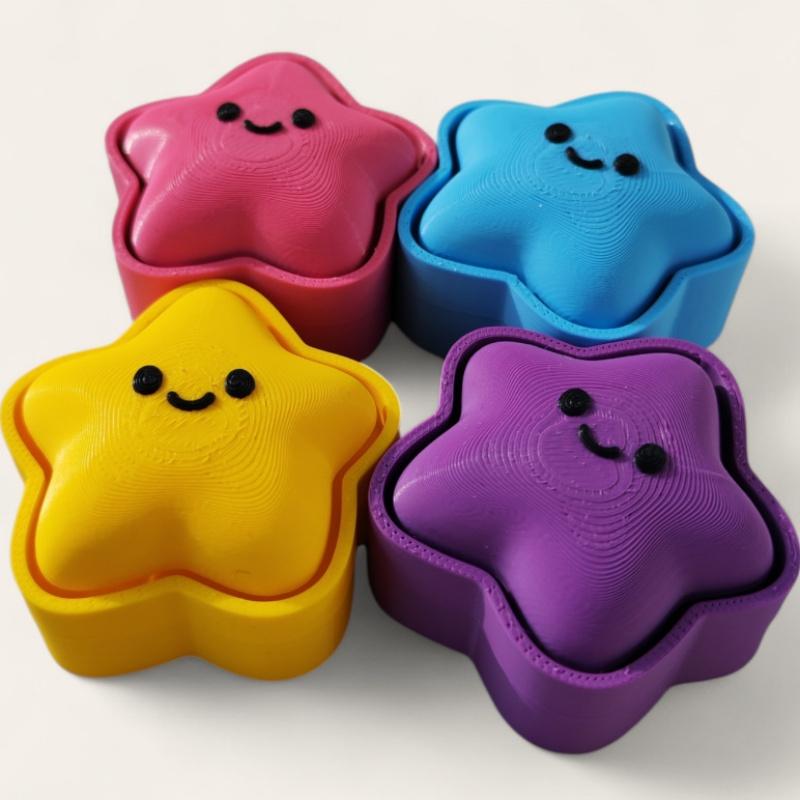 Cute 3D Printed Star Clicker F - 3D Printing Link ulasan dan harga