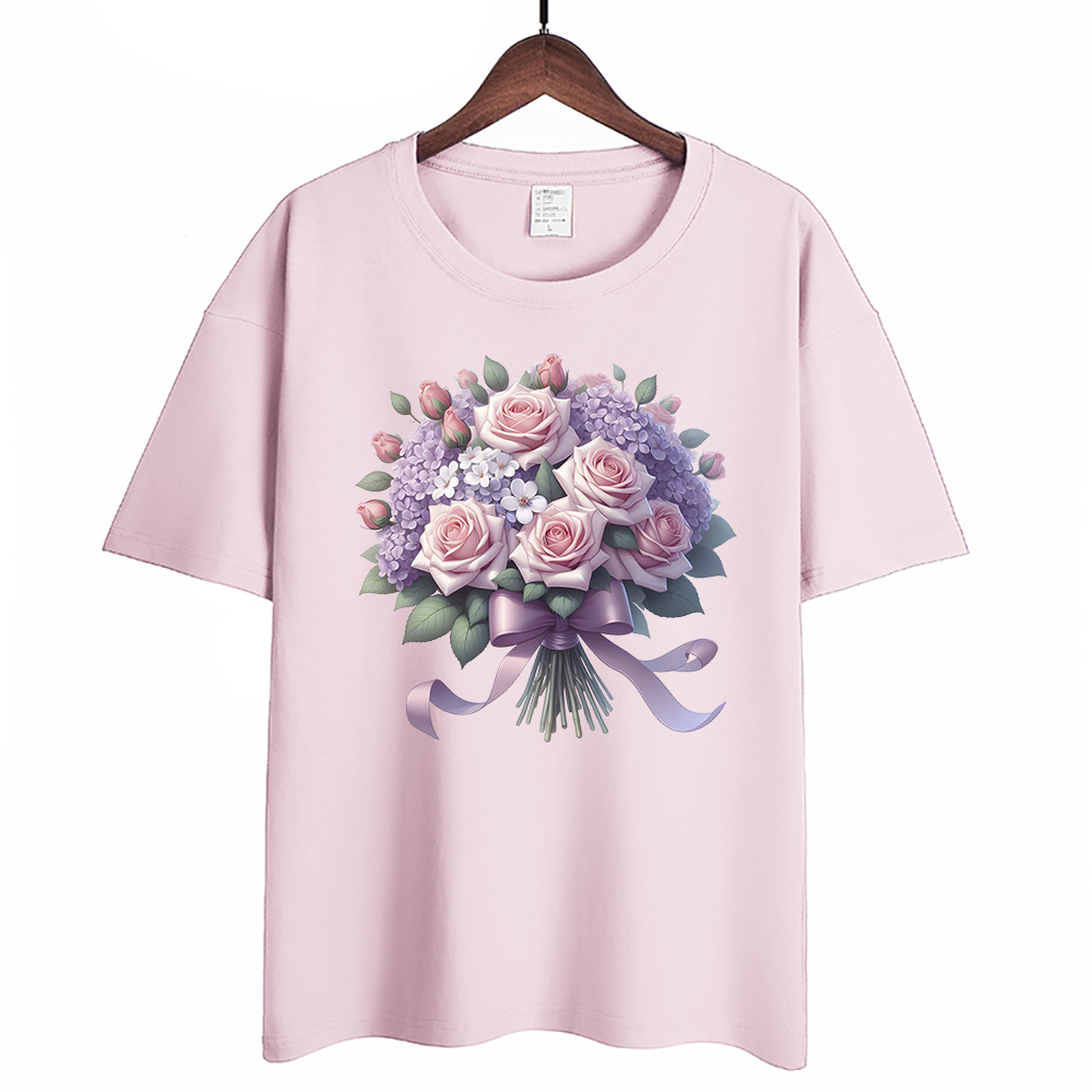 Fine Purple Rose Flower Iron O - 3D Printing Vinyl ulasan dan harga