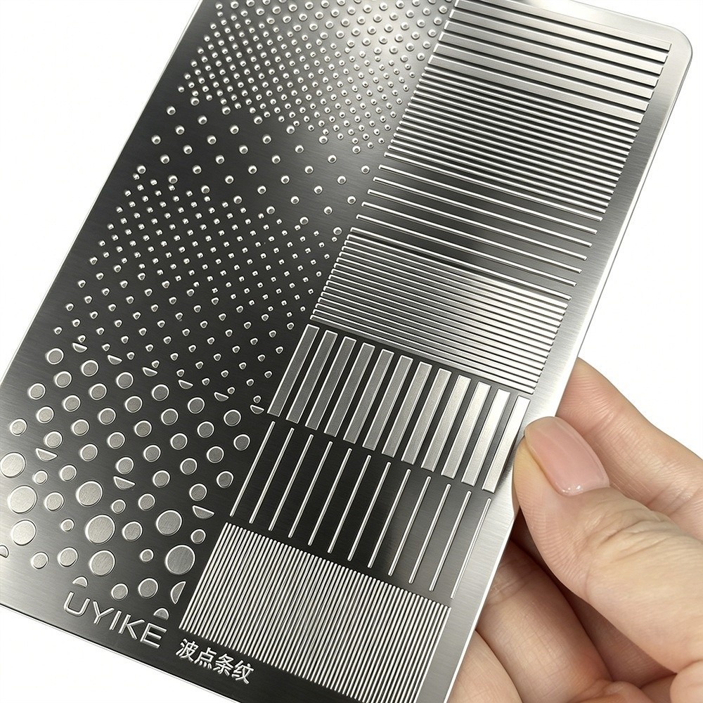 Dotting Pattern Nail Art Stamp - 3D Printing Templates Free ulasan dan harga