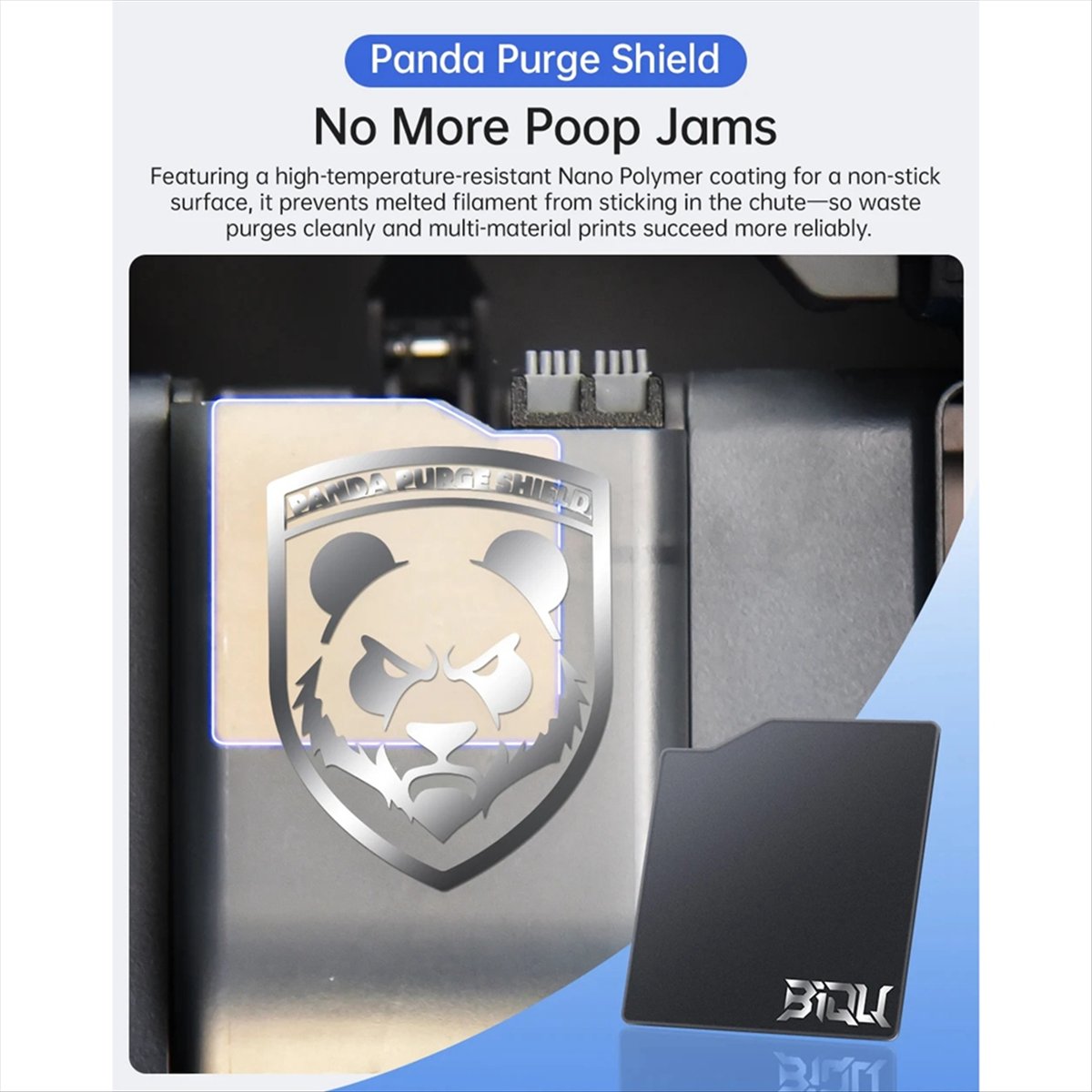 L70A BIQU Panda Purge Shield S - 3D Printing Clay ulasan dan harga