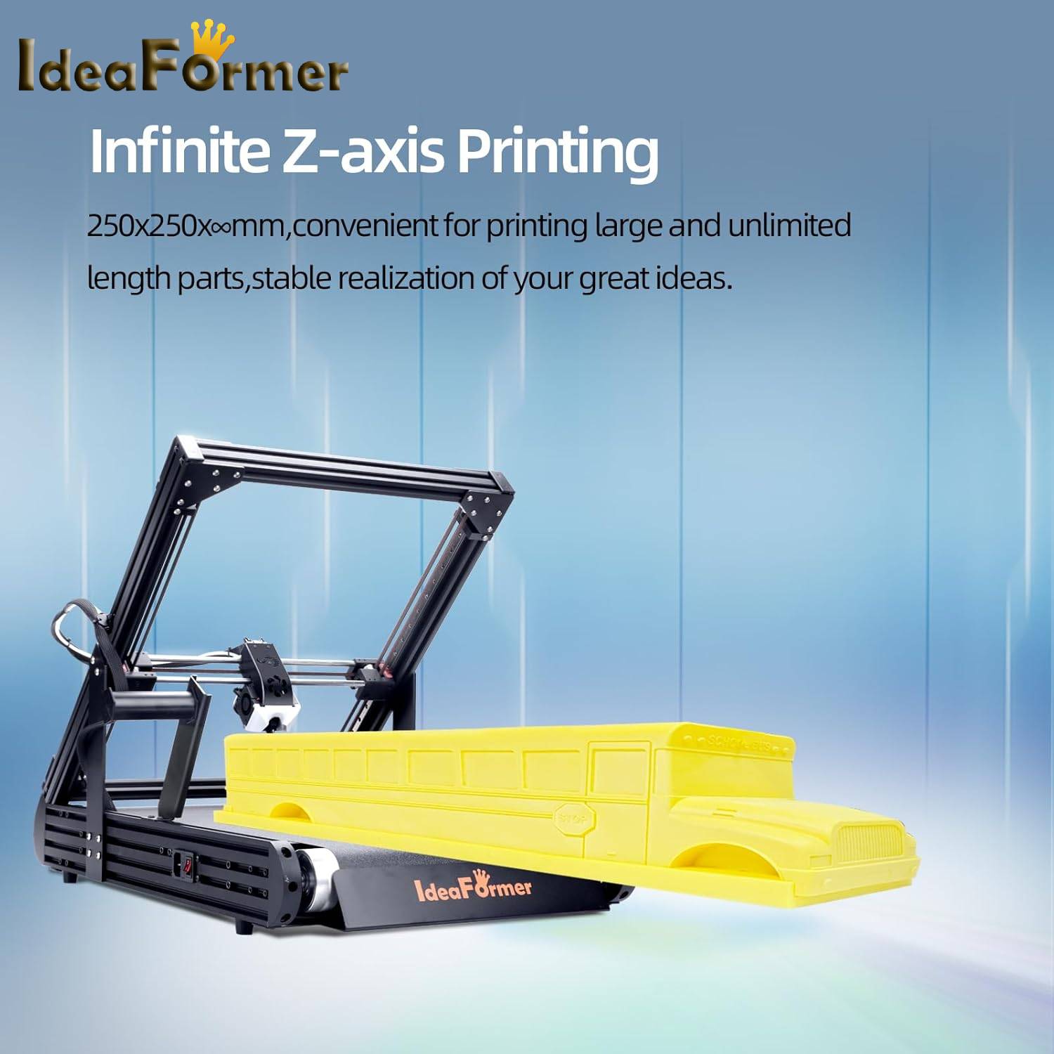IdeaFormer IR3 V2 Conveyor Bel - 3D Printing Z Axis ulasan dan harga