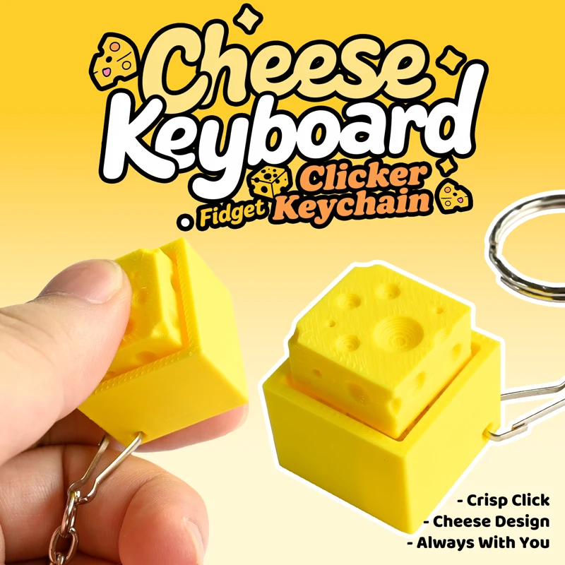 3D Printed Fidget Clicker Keyc - 3D Printing Desk ulasan dan harga