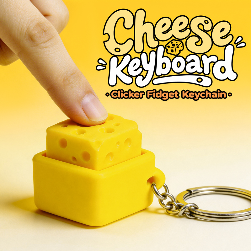 3D Printed Fidget Clicker Keyc - 3D Printing Desk ulasan dan harga