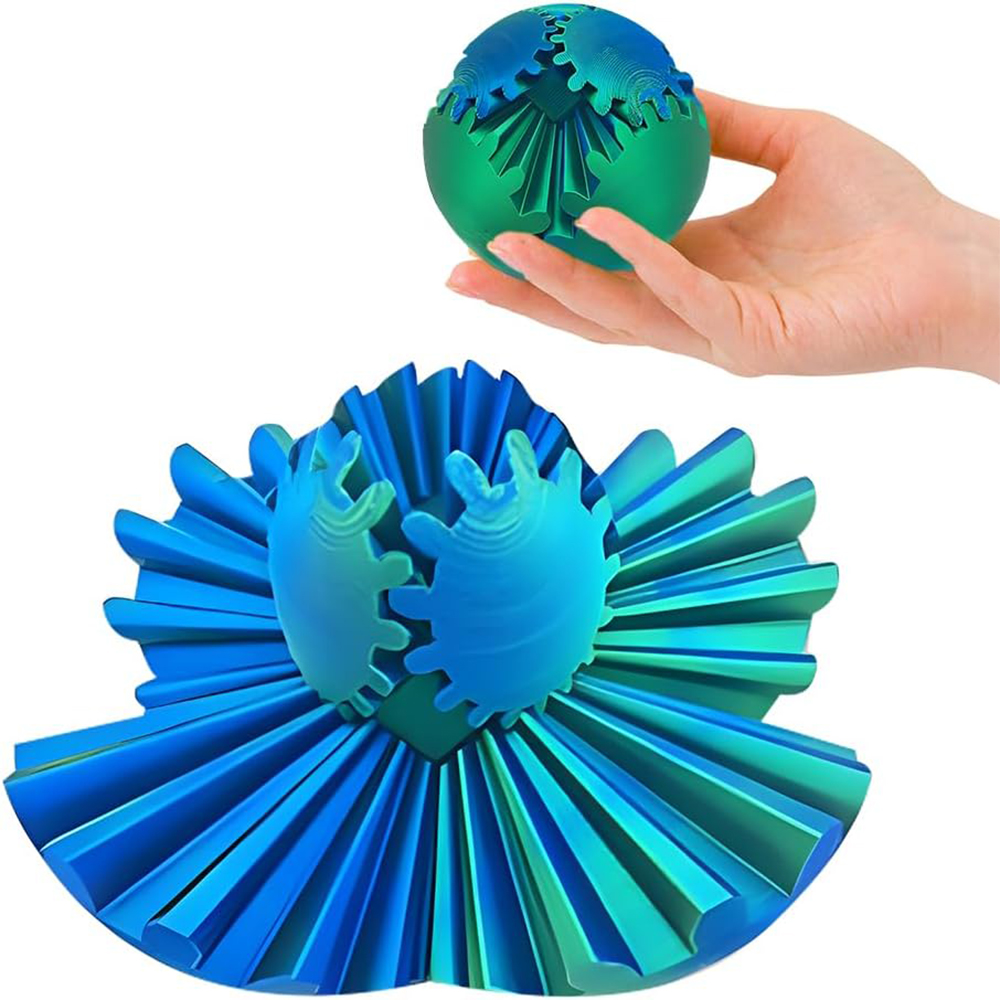 Gear Ball 3D Printed Fidget To - 3D Printing Gears ulasan dan harga