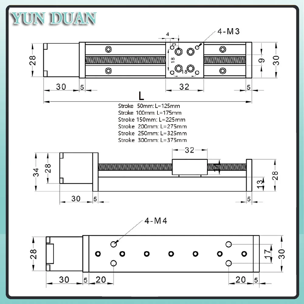 T-type Sliding Table Rail Line - Linear Guide Rail ulasan dan harga