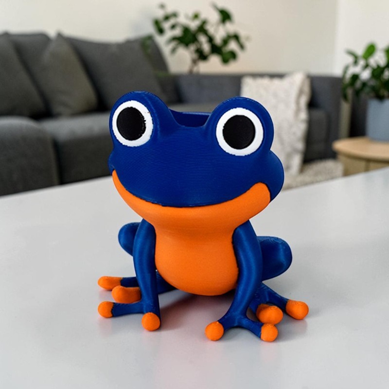 Creative Big Eyed Frog Shaped  - 3D Printing Glasses Frames ulasan dan harga