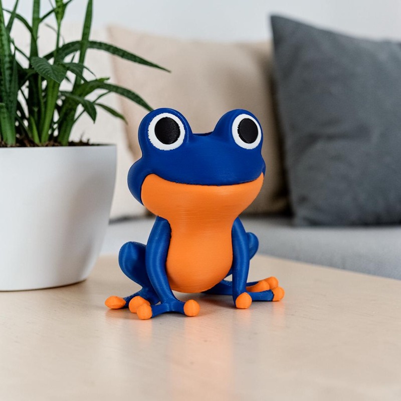 Creative Big Eyed Frog Shaped  - 3D Printing Glasses Frames ulasan dan harga