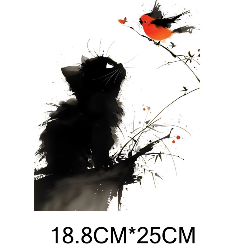 Ink, flower, bird, fish, heat  - 3D Printing Vinyl ulasan dan harga