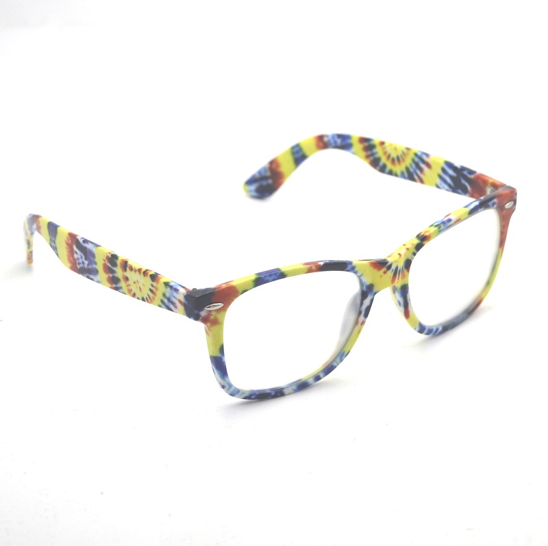 Fashion Tie Dye Print Frame Di - 3D Printing Glasses Frames ulasan dan harga
