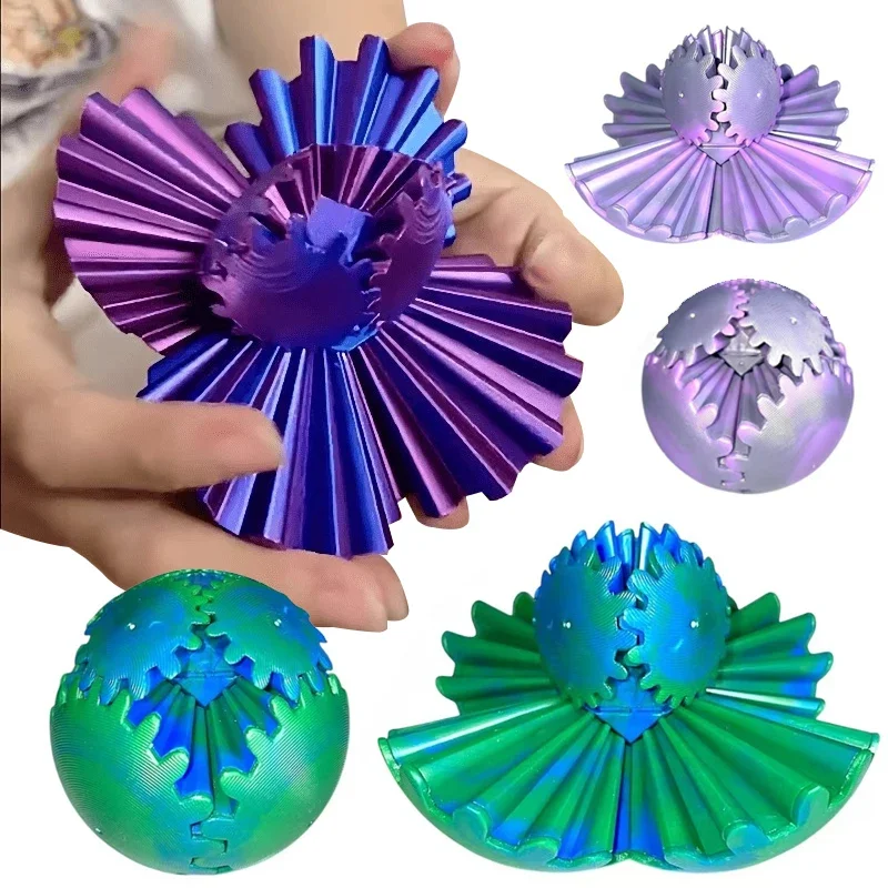 Gear Ball 3D Printed Fidget To - 3D Printing Gears ulasan dan harga