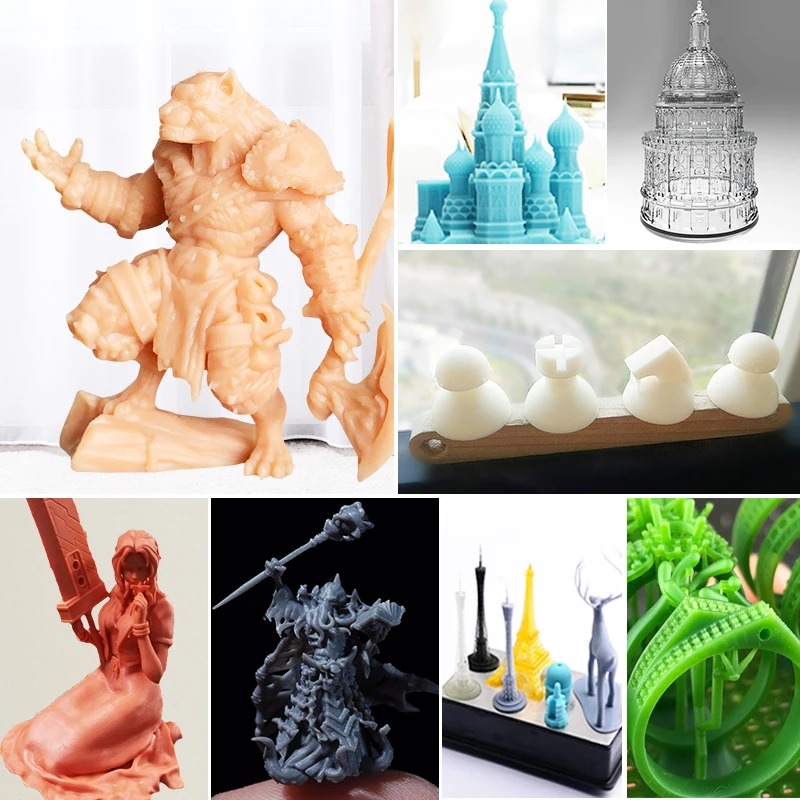 1KG ABS-Like 3D Printer Resin  - 3D Printing Uv Sensitive Resin ulasan dan harga