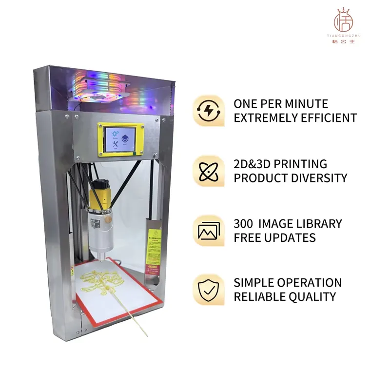CE Certificate Sugar Art 3D Pr - 3D Printing Vendor ulasan dan harga