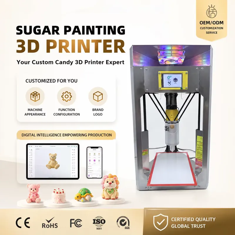 CE Certificate Sugar Art 3D Pr - 3D Printing Vendor ulasan dan harga