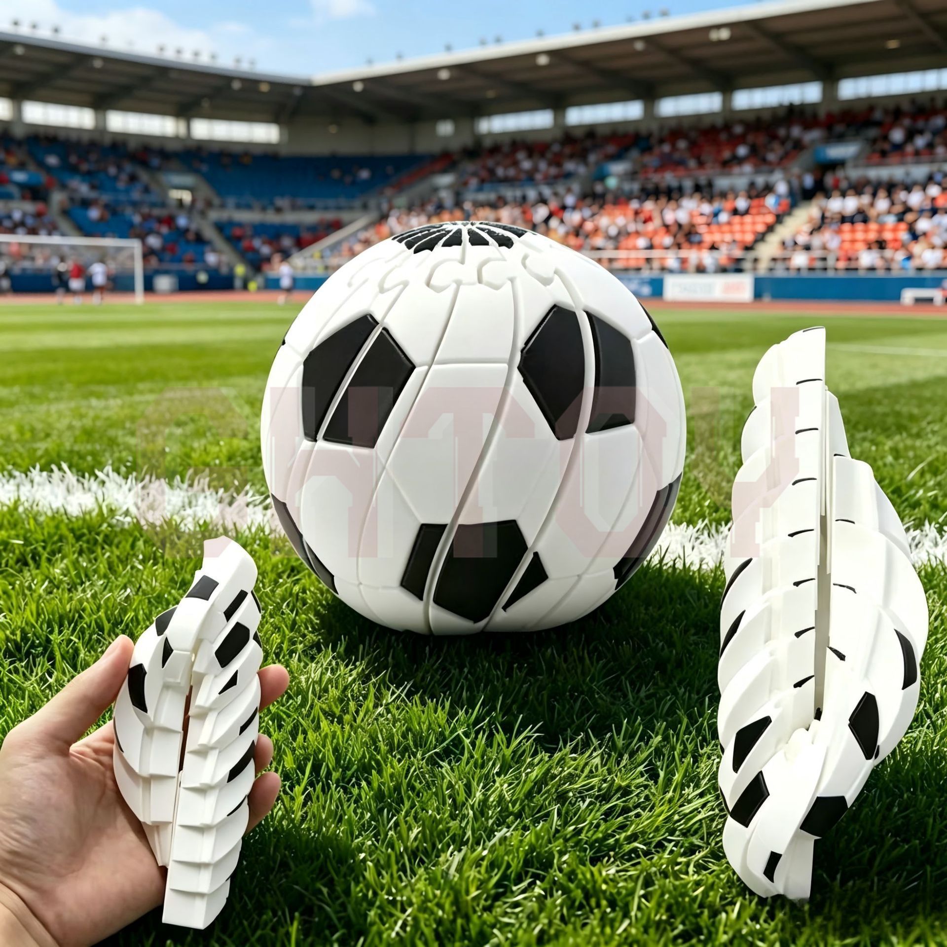 3D Printed Transforming Soccer - 3D Printing Desk ulasan dan harga