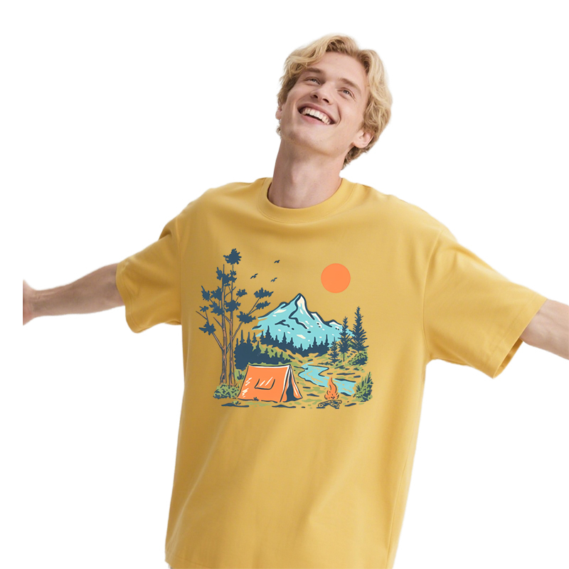 Summer camping dtf clothing ho - 3D Printing Vinyl ulasan dan harga