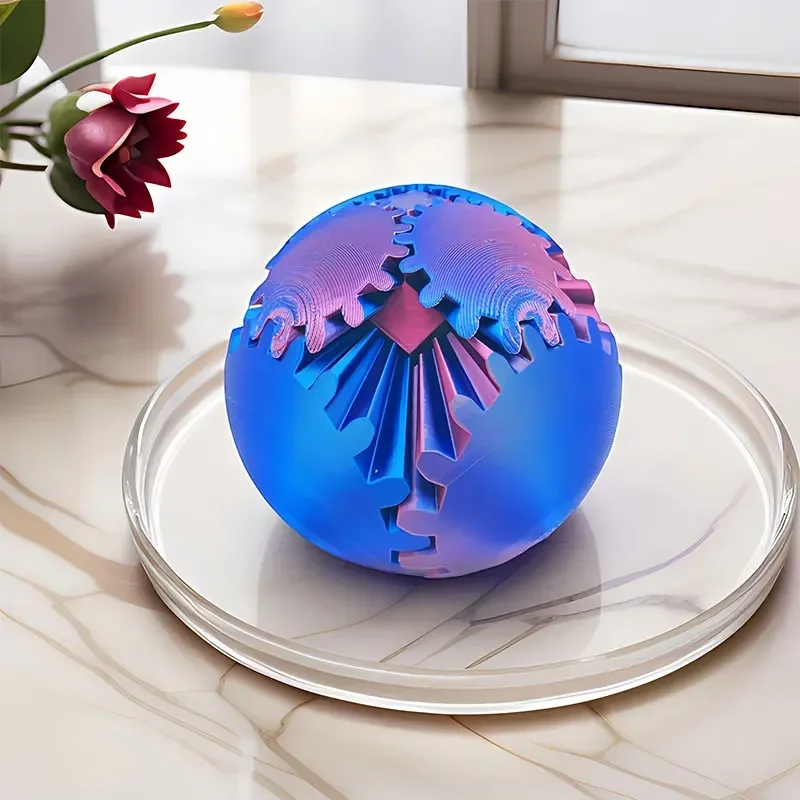 3D Printed Gear Ball Spin Ball - 3D Printing Gears ulasan dan harga