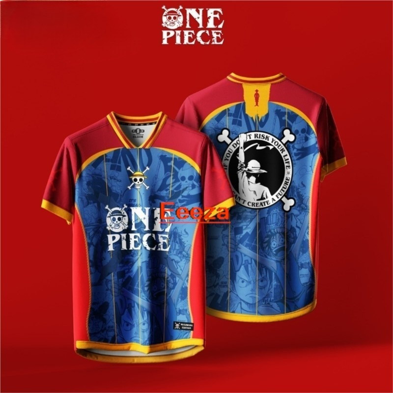 One Piece Luffy 3D Print Jerse - 3D Printing Luffy ulasan dan harga