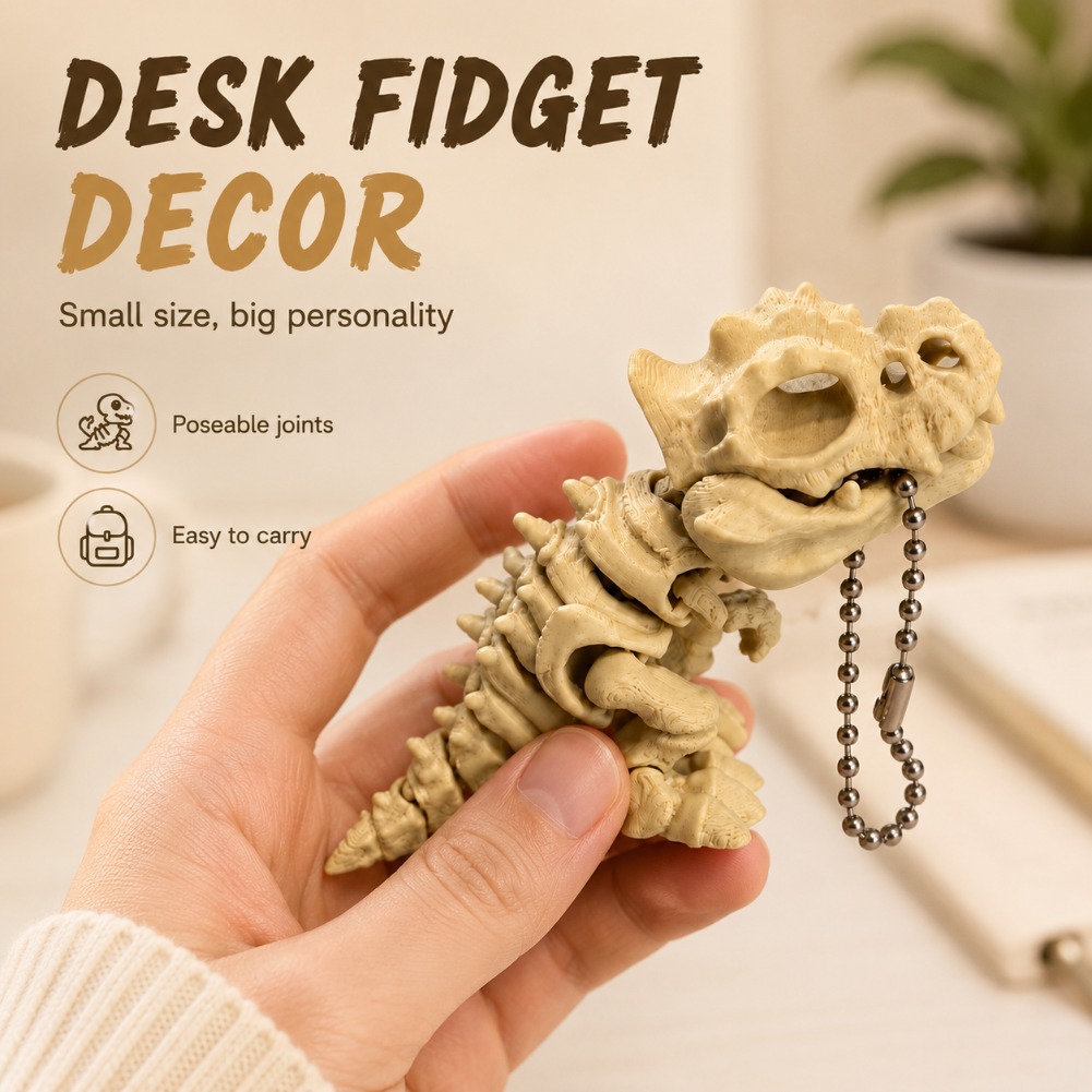 3D Printed Tyrannosaurus Rex S - 3D Printing Desk ulasan dan harga