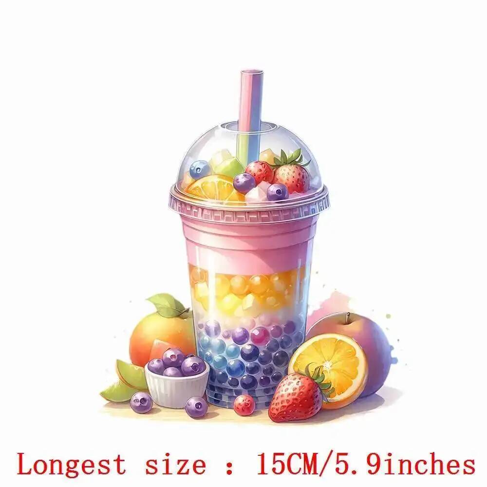 15cm Colorful Pearl Milk Tea F - 3D Printing Vinyl ulasan dan harga