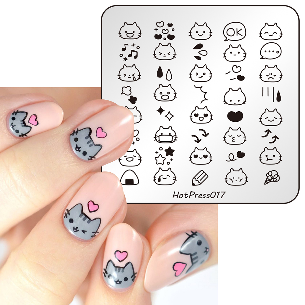 1pc 3D Cute Cat Patterns DIY N - 3D Printing Templates Free ulasan dan harga