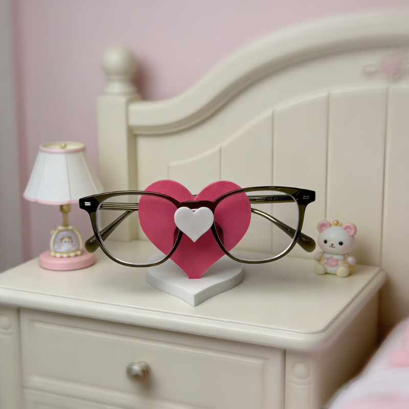 1PC 3D Printed Heart-Shaped Gl - 3D Printing Glasses Frames ulasan dan harga