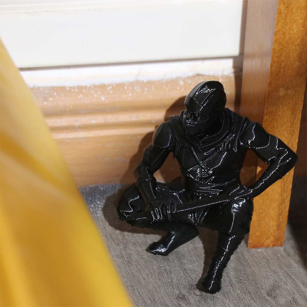 Funny Ninja Warrior Ornament C - 3D Printing Desk ulasan dan harga