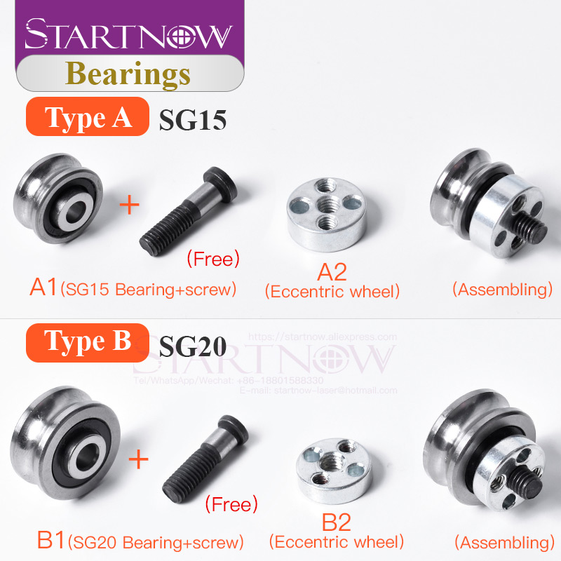 Startnow SG15 SG20 U Deep Groo - Linear Guide Rail ulasan dan harga