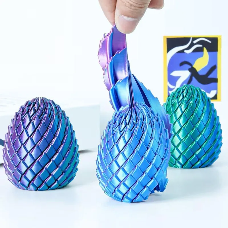 3D Printed Dragon Egg Twist Fi - 3D Printing Gears ulasan dan harga
