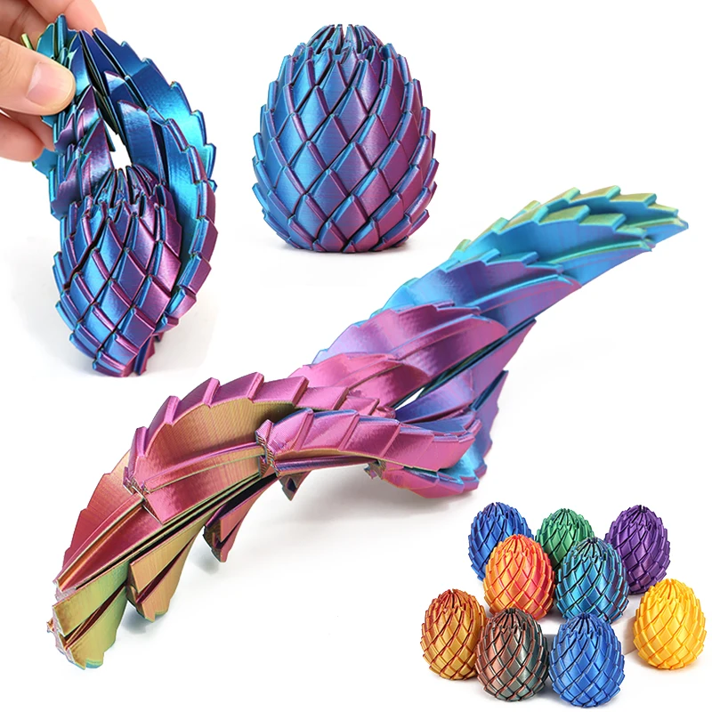 3D Printed Dragon Egg Twist Fi - 3D Printing Gears ulasan dan harga