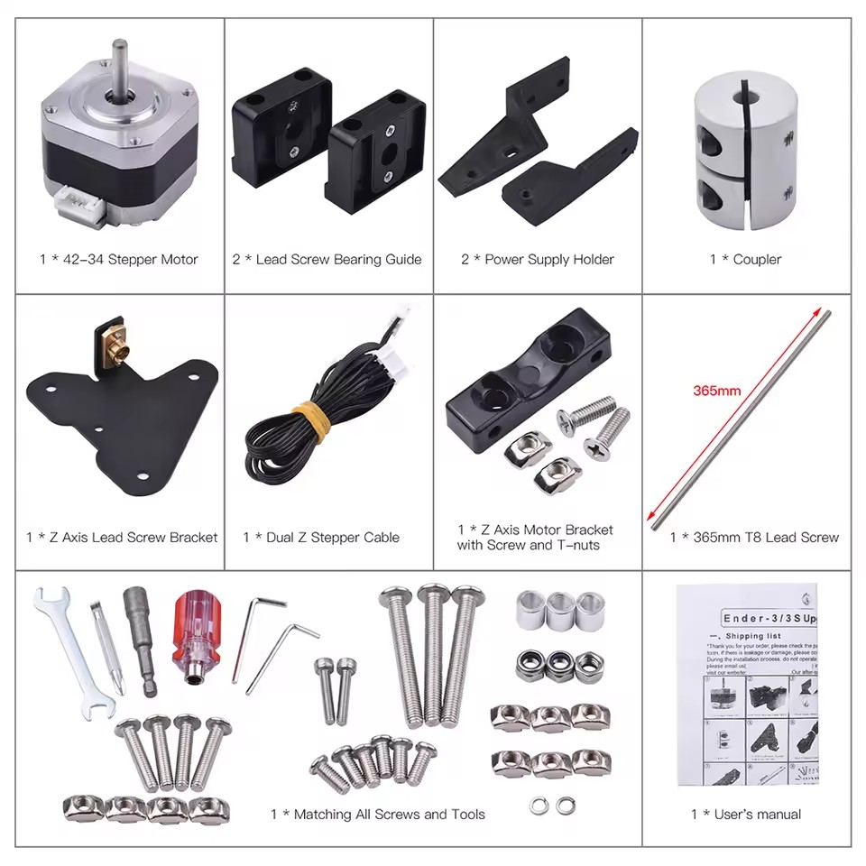 3D Printer Parts for Ender 3 D - 3D Printing Z Axis ulasan dan harga