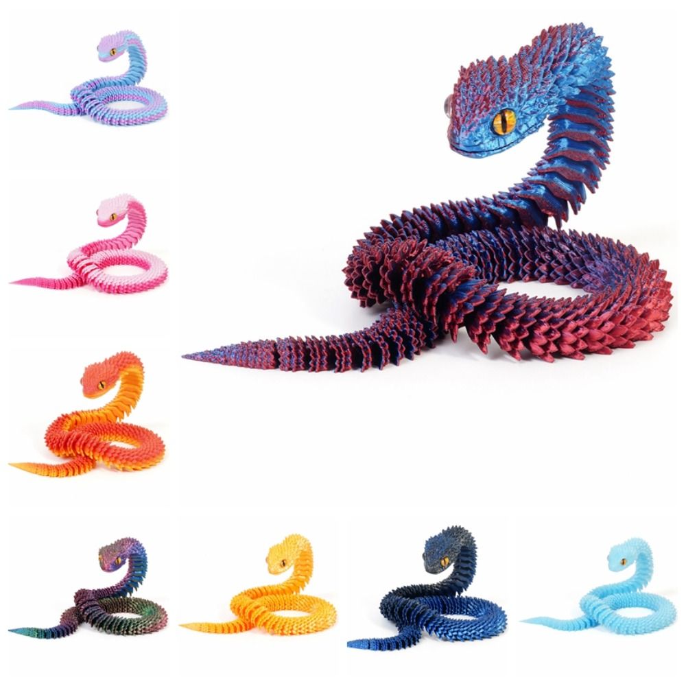 Realistic 3D Printed Snake Mul - 3D Printing Simulator ulasan dan harga