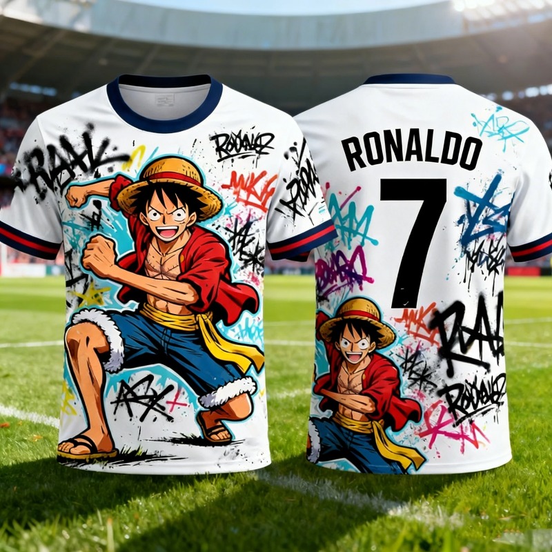 One Piece Summer New Luffy  Zo - 3D Printing Luffy ulasan dan harga