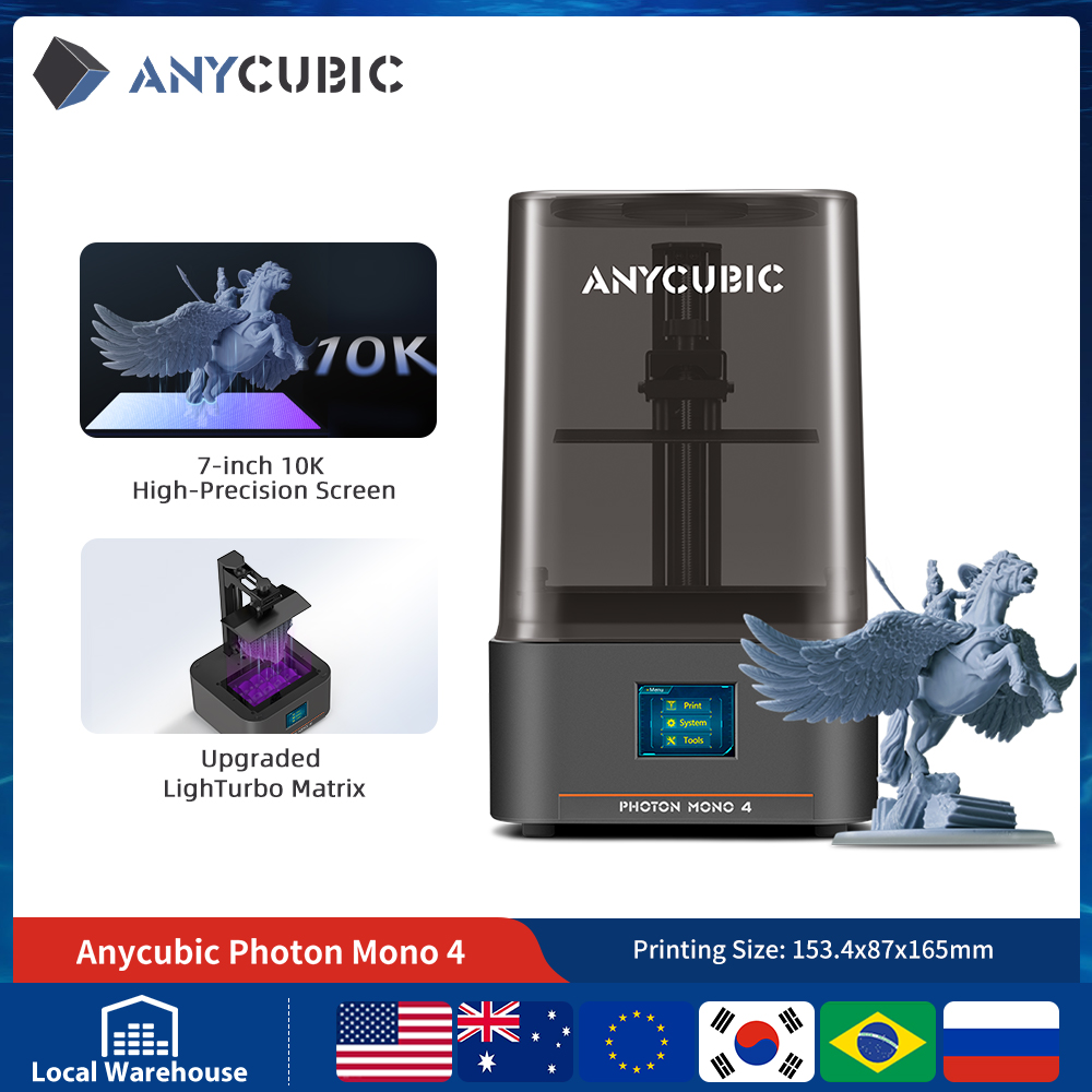 PRESALE ANYCUBIC Photon Mono 4 - 3D Printing Uv Sensitive Resin ulasan dan harga