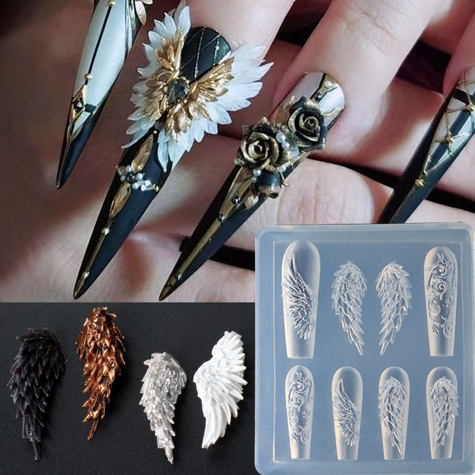 1pcs 3D Charming Feather Wings - 3D Printing Templates Free ulasan dan harga