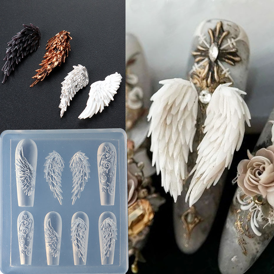 1pcs 3D Charming Feather Wings - 3D Printing Templates Free ulasan dan harga