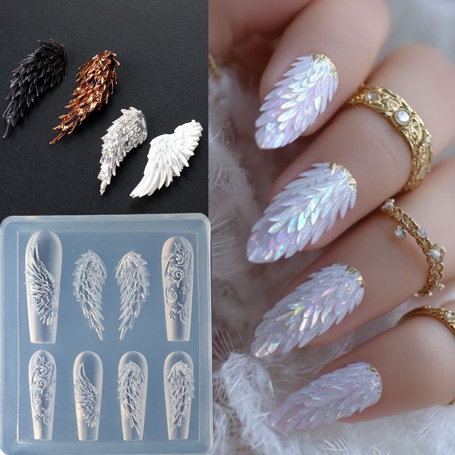 1pcs 3D Charming Feather Wings - 3D Printing Templates Free ulasan dan harga