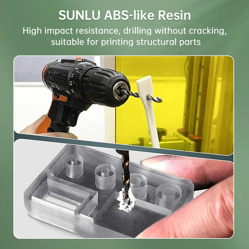 SUNLU 3KG ABS-Like/ Standard / - 3D Printing Uv Sensitive Resin ulasan dan harga