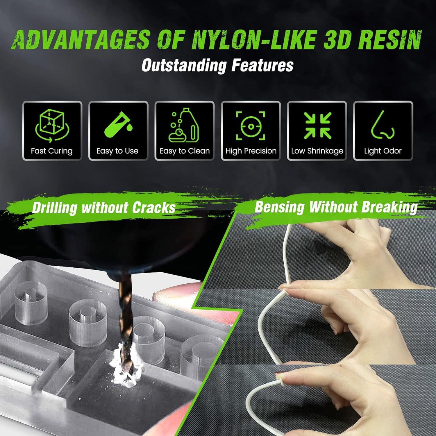 SUNLU 3KG ABS-Like/ Standard / - 3D Printing Uv Sensitive Resin ulasan dan harga