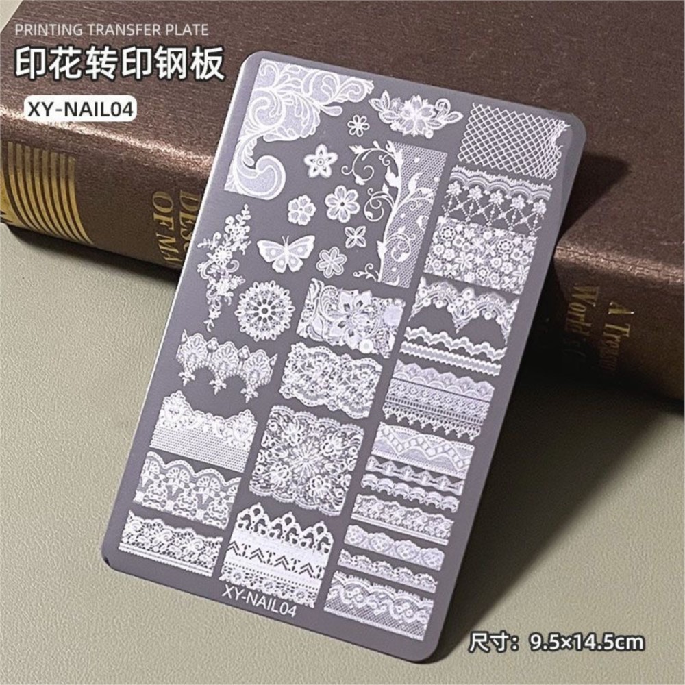 9*15cm 3D Lace Butterfly Nail  - 3D Printing Templates Free ulasan dan harga